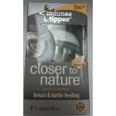 Tommee tippee母乳自然PP製奶樽260ml